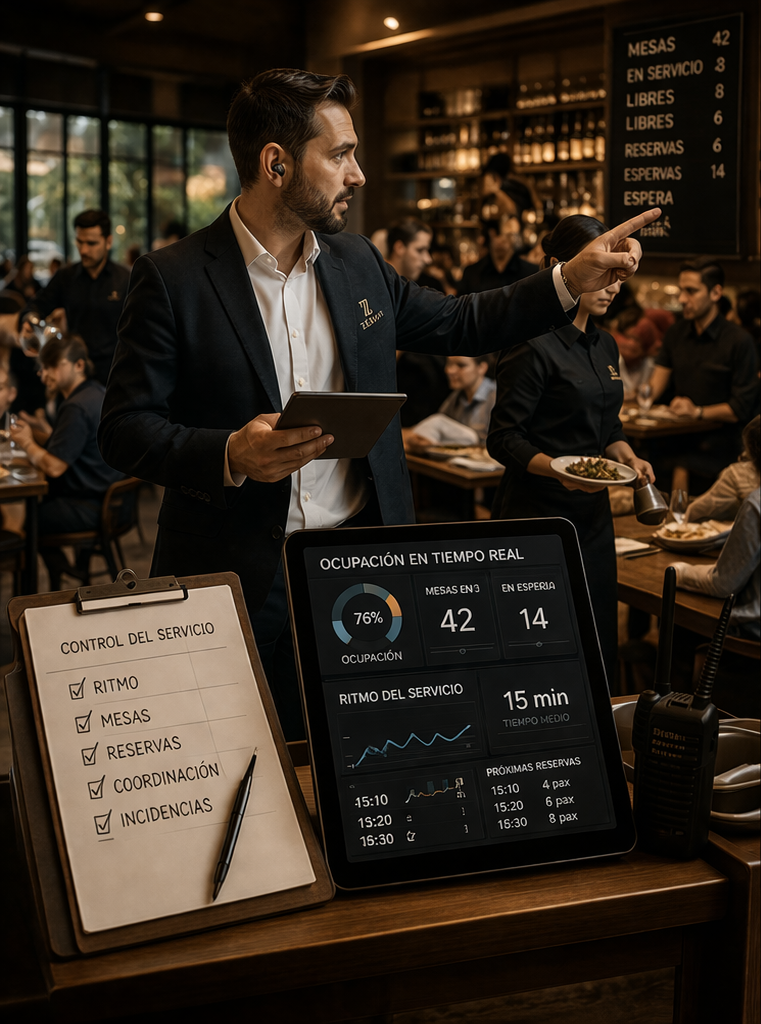 Control de servicio en tiempo real imagen